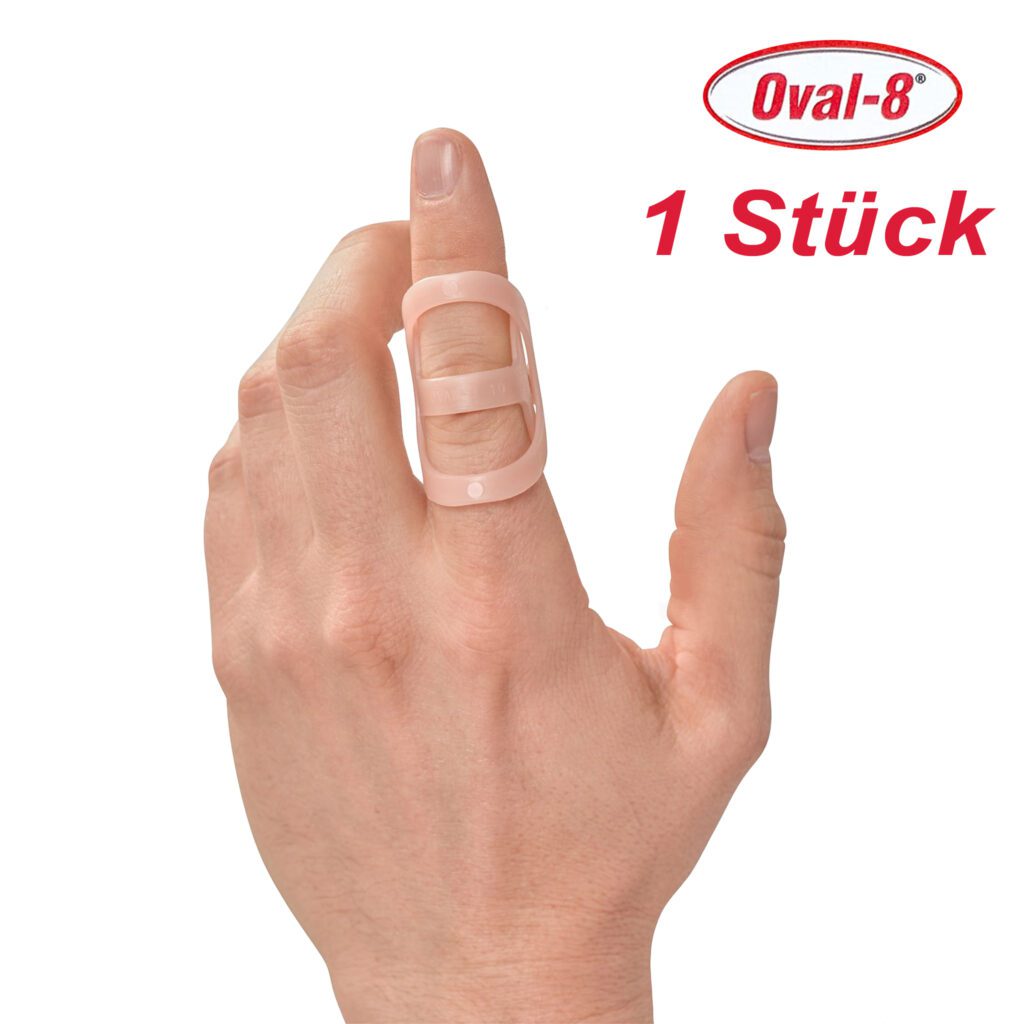 Oval - 8 Fingerschienen der Firma Three Point - Einzelpack